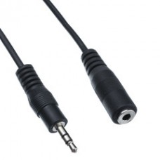 3.5mm Stereo Extension Cable, 3.5mm Male to 3.5mm Female, 50 foot