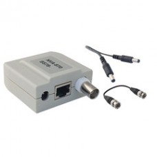 Active Video Balun, Female BNC Connector, Power on 3 Pairs, Camera Side