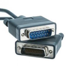 Cisco Compatible Serial Cable, HD60 Male to DB15 Male, Equivalent to CAB-X21MT-3-M, 10 foot