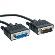 Cisco Compatible Serial Cable, HD60 Male to DB15 Female, Equivalent to CAB-X21FC-6, 6 foot