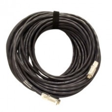 Plenum VGA Cable, Black, HD15 Male, Coaxial Construction, Shielded, 100 foot
