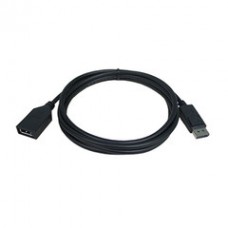 DisplayPort Male to DisplayPort Female 6ft Extension Cable