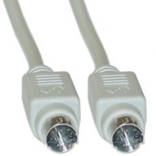 Apple Serial cable, MiniDin8 Male, 8 Conductor, 6 foot