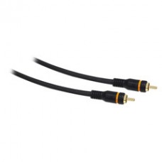 High Quality Digital Coaxial Audio Cable, RCA Male, Gold-plated Connectors, 12 foot