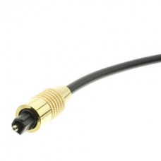 Premium Grade Digital Audio Toslink Fiber Optic Cable 5mm, 6 foot
