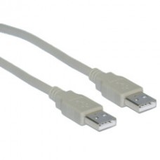 USB 2.0 Type A Male to Type A Male Cable, 6 foot