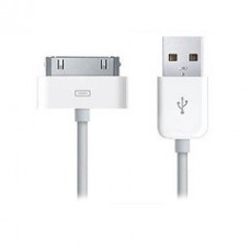 Apple Authorized White iPhone, iPad, iPod USB Charge and Sync Cable, 6 foot