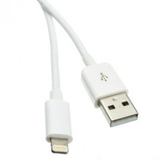 Apple Lightning Authorized White iPhone, iPad, iPod USB Charge and Sync Cable, 1.5 foot