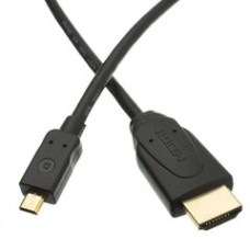 Micro HDMI Cable, High Speed with Ethernet, HDMI Male to Micro HDMI Male (Type D), 15 foot