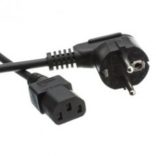 European Computer/Monitor Power Cord, Europlug or CE 7/7 to C13, VDE Approved, 6 foot