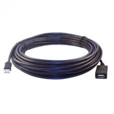 Plenum USB 2.0 High Speed Active Extension Cable, CMP, Type A Male to A Female, 35 foot