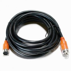 EZ Pull Audio/Video Runner Cable, Orange Booted Female, 15 foot