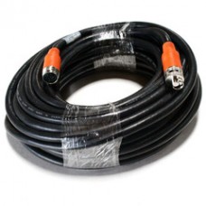 EZ Pull Audio/Video Runner Cable, Orange Booted Female, 50 foot