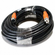 EZ Pull Audio/Video Runner Cable, Orange Booted Female, 75 foot