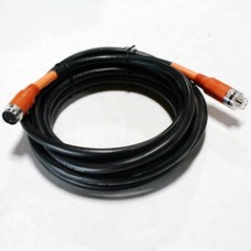 Plenum EZ Pull Audio/Video Runner Cable, Orange Booted Female, CMP, 15 foot