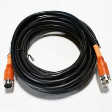 Plenum EZ Pull Audio/Video Runner Cable, Orange Booted Female, CMP, 35 foot