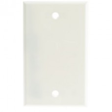 Wall Plate, White, Blank Cover Plate