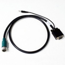 EZ Pull Green Male to VGA (HD15) Male + 3.5mm Stereo Audio Adapter Cable 3 foot