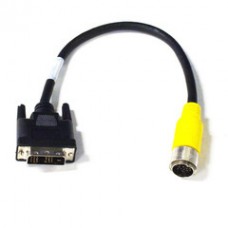 EZ Pull Yellow Male to DVI-D Male Adapter Cable 1 foot