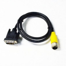 EZ Pull Yellow Male to DVI-D Male Adapter Cable 3 foot