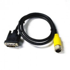 EZ Pull Yellow Male to DVI-D Male Adapter Cable 6 foot