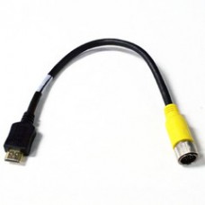 EZ Pull Yellow Male to HDMI Male Adapter Cable 1 foot