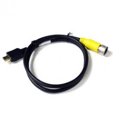 EZ Pull Yellow Male to HDMI Male Adapter Cable 3 foot