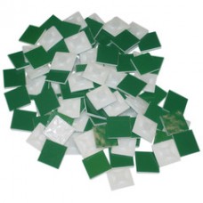 Adhesive Surface Mount, 100 Pieces, 7/8 inch Square