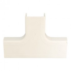 1.25 inch Surface Mount Cable Raceway, Ivory, Tee
