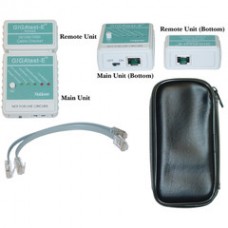 GIGAtest-E Wire Mapping Cable Tester, Tests Cat5e, Cat6, Cat6a for Cabling Faults