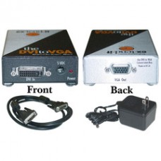 Gefen DVI-D to VGA Converter, Digital to Analog Video, DVI-D Female to HD15 Female