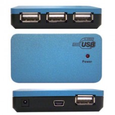 USB 2.0 High Speed Desktop Hub, 4 Port, Self Powered, Multi TT