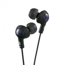 JVC Gumy Plus Inner-Ear Earbuds, Black