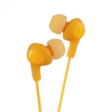 JVC Gumy Plus Inner-Ear Earbuds, Orange