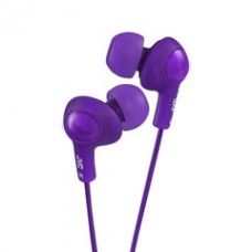 JVC Gumy Plus Inner-Ear Earbuds, Violet