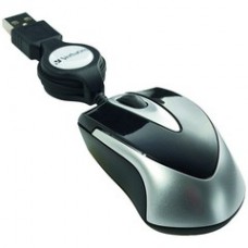 Mini Optical Travel Mouse, USB, Black