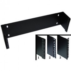 Rackmount Hinged Wall Mounting Bracket, 3U, Dimensions: 5.25 (H) x 19 (W) x 4 (D) inches