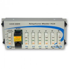 Telephone Hub Media Cabinet Module, Centralize and Simplify Telephone Distribution