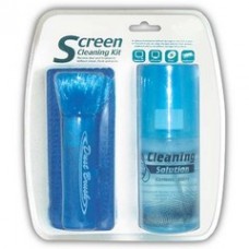 3 in 1 Screen Cleaning Kit, Alcohol-Free Screen Cleaning Fluid, Microfiber Cloth and Anti-Static Brush