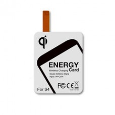 Qi Wireless Charging Energy Card for Samsung Galaxy S4