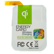 Qi Wireless Charging Energy Card for Samsung Galaxy S5