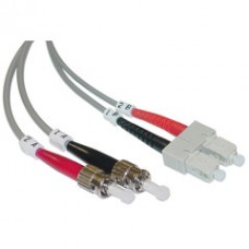 Fiber Optic Cable, SC / ST, Multimode, Duplex, 50/125, 1 meter (3.3 foot)
