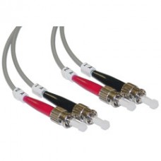 Fiber Optic Cable, ST / ST, Multimode, Duplex, 50/125, 1 meter (3.3 foot)